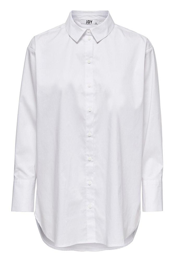 JDYMIO L/S LONG SHIRT WVN NOOS 15233486 White